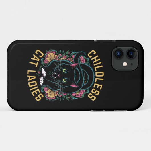 Coques Case-Mate iPhone Feminist Cat Ladies 2024 (Dos (Horizontal))