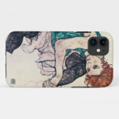 Coques Case-Mate iPhone Femme assise par Schiele d'Egon (Dos (Horizontal))