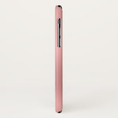 Coques Case-Mate iPhone Femme Attorney luxe rose rose - nom et slogan (Dos/Gauche)