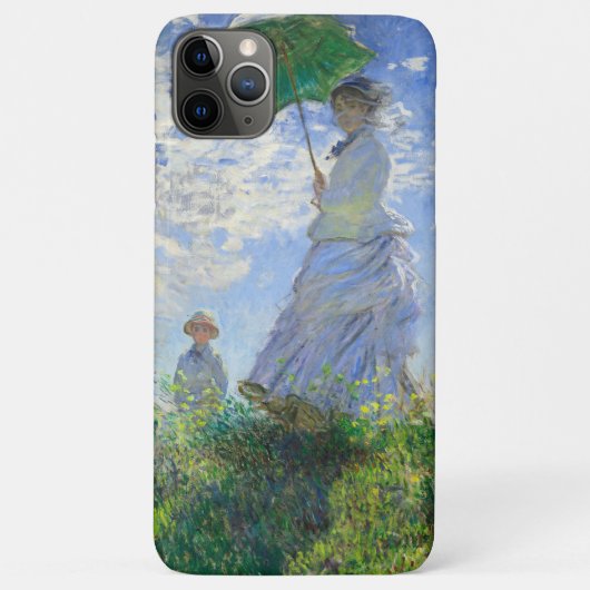 Coques Case-Mate iPhone Femme au parasol, Madame Monet et son fils (Dos)