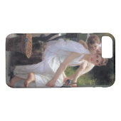 Coques Case-Mate iPhone Femme avec Cupidon, Bouguereau (Dos (Horizontal))