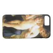 Coques Case-Mate iPhone Femme avec Cupidon, Bouguereau (Dos (Horizontal))