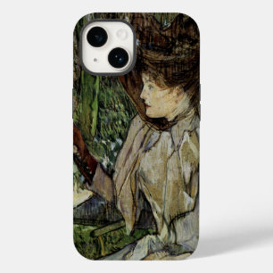 Coque Pour iPhone 14 Femme avec gants par Toulouse-Lautrec