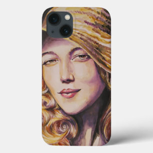 Coques Pour iPhone Femme avec le casquette