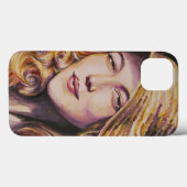 Coques Case-Mate iPhone Femme avec le casquette (Verso (horizontal))