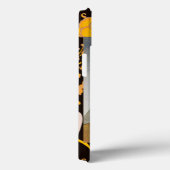 COQUES Case-Mate iPhone FEMME AVEC MONOGRAMME ROSE ROUGE (Verso / Droite)