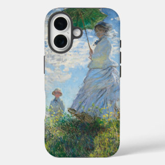 Coques iPhone 16 Femme avec Parasol, Madame Monet et Son Fils