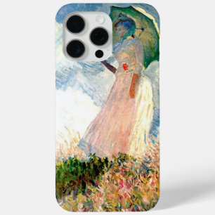 Coque iPhone 15 Pro Max "Femme avec Parasol Promenade Monet"