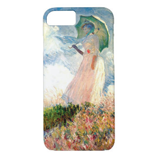 Coque iPhone 7 "Femme avec Parasol Promenade Monet"