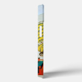 Coques Case-Mate iPhone FEMME AVEC TURBAN JAUNE ORIENTAL / Mode Beauté (Verso / Droite)