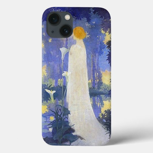 Coques Case-Mate iPhone Femme blanche avec Lys Calla (Verso)