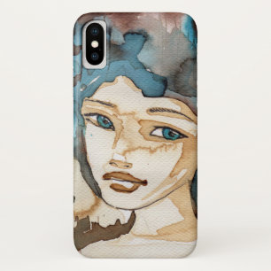 Coque Case-Mate Pour iPhone Femme bleue
