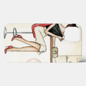 Coques Case-Mate iPhone Femme branchée Boire du vin (Verso (horizontal))