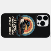 Coques Case-Mate iPhone femme canadienne idiote (Verso (horizontal))