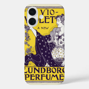 Coques iPhone 16 Femme Classique Art Nouveau, Œuvre d'Art aux Fleur