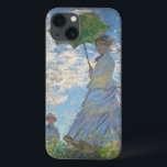 Etui iPhone 13 Femme de Claude Monet | avec un parasol<br><div class="desc">Femme avec un parasol - Madame Monet et son fils,  1875 (huile sur la toile) | par emplacement d'art de Claude Monet | : National Gallery du nombre de collection d'image de l'artiste français | de Washington DC| d'art : XOS741899</div>