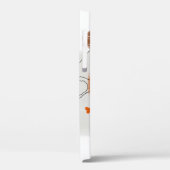 Coques Case-Mate iPhone Femme de mode : Lignes noires Graphiques (Verso / Gauche)