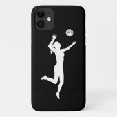 Coques Case-Mate iPhone Femme de volley-ball (Dos)