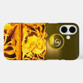 COQUES Case-Mate iPhone FEMME ÉLÉGANT BEAUTÉ BIJOU /FEMME, RUBAN BLEU, FLE (Verso (horizontal))