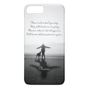 Coque iPhone 7 Plus Femme et chien - la seule dans le monde