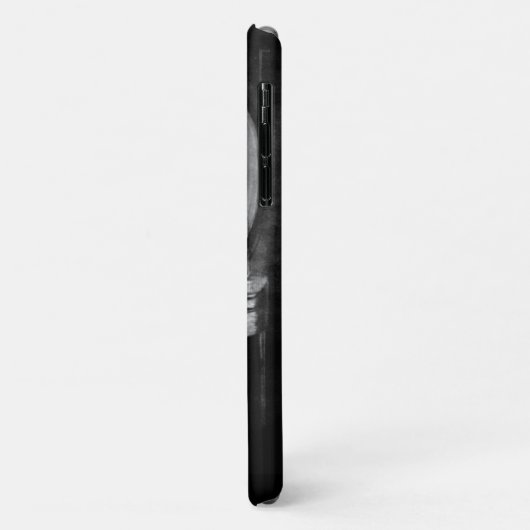 Coques Case-Mate iPhone Femme et crâne (Dos/Gauche)