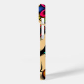 Coques Case-Mate iPhone Femme et perroquet dans le parc Pop Art (Verso / Gauche)
