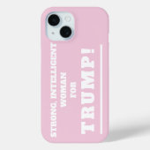 Coques Case-Mate iPhone Femme forte pour Trump (Verso)