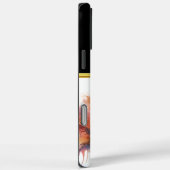 Coques Case-Mate iPhone Femme guerrière avec loup à l'aube (Verso / Droite)