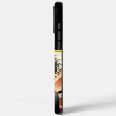 Coques Case-Mate iPhone Femme guerrière avec ours à l'aube (Verso / Gauche)