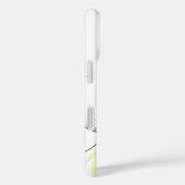 Coques Case-Mate iPhone Femme Langue serpent Pomme Éclat vert Art surréel (Verso / Droite)