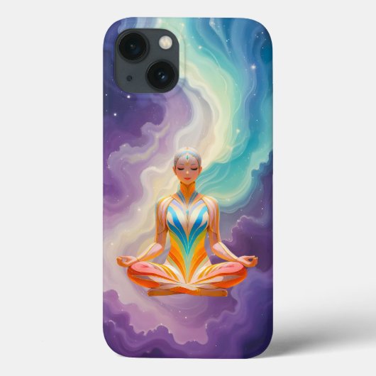 Coques Case-Mate iPhone Femme méditative & Soft Pastel Energy (Verso)