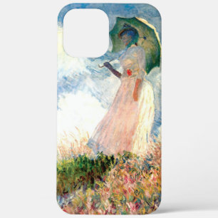 Case-Mate iPhone Case Femme Monet avec un parasol face à gauche