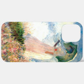 Coques Case-Mate iPhone Femme Monet avec un parasol face à gauche (Verso / Droite)
