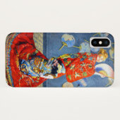 Coques Case-Mate iPhone Femme Monet en costume japonais (Dos (Horizontal))