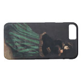 Coques Case-Mate iPhone Femme Monet en robe verte (Dos (Horizontal))
