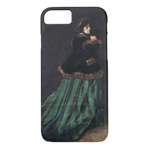 Case-Mate iPhone Case Femme Monet en robe verte