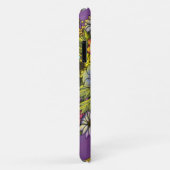Coques Case-Mate iPhone Femme noire avec un afro fleuri (Dos/Droite)