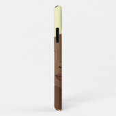 Coques Case-Mate iPhone Femme noire, Fleur dans son frère blonde, Monogram (Dos/Droite)