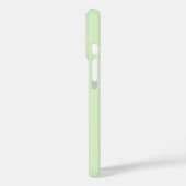 Coques Case-Mate iPhone Femme noire, fleurs tropicales et perroquet (Verso / Gauche)