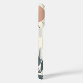 Coques Case-Mate iPhone Femme noire géométrique (Verso / Droite)