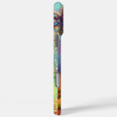 COQUES Case-Mate iPhone FEMME ROMANTIQUE AVEC PÂTE DE PEACOCK ÉCLANTE (Verso / Droite)