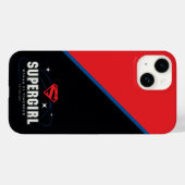 Coques Case-Mate iPhone Femme super fille de demain (Verso (horizontal))