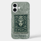 Coques Case-Mate iPhone Femme verte - Pierre (Verso)