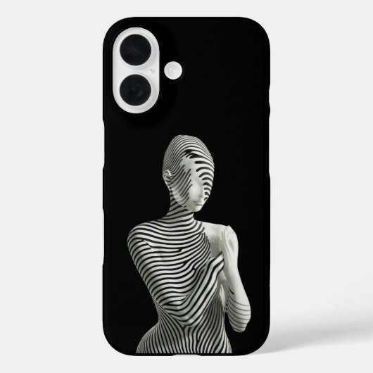 Coques Case-Mate iPhone Femme zébrée (Verso)