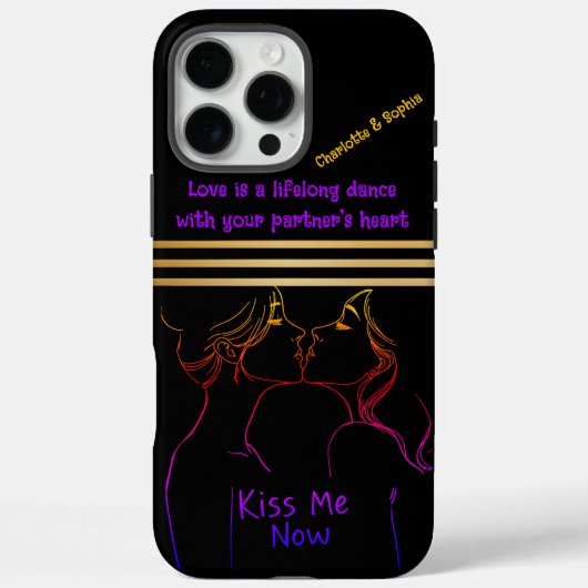Coques Case-Mate iPhone Femmes amoureuses (Verso)
