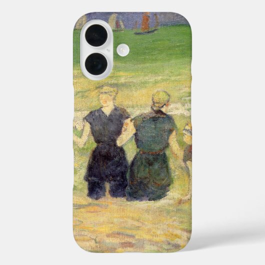 Coques Case-Mate iPhone Femmes baignant Dieppe par Paul Gauguin (Verso)