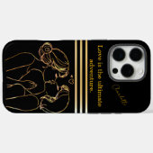 Coques Case-Mate iPhone Femmes célébrant l'amour (Verso (horizontal))