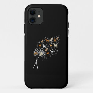 Case-Mate iPhone Case Femmes Chèvres Drôle Pissenlit Fleur Sauvage Flora