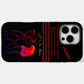 Coques Case-Mate iPhone Femmes jouissant d'un joyeux ensemble (Verso (horizontal))
