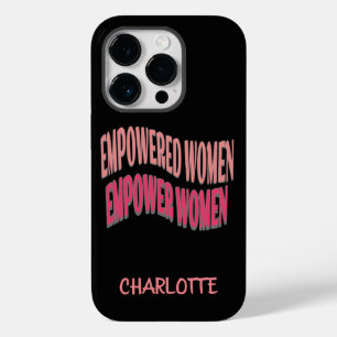 Coque Pour iPhone 14 Pro Femmes - Noir
